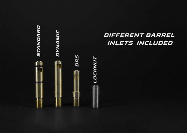 FX Solid csőkészlet csatlakozóelemei és liner locknut